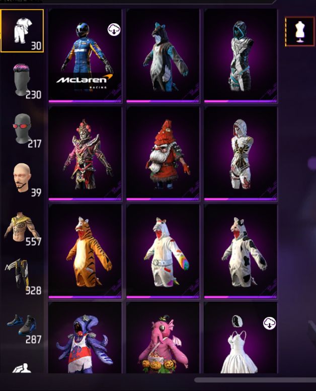 CONTA A VENDA SOMENTE A ANGELICAL AMARELA E ANGELICAL FEMININA !!!! NIVEL 75 GG