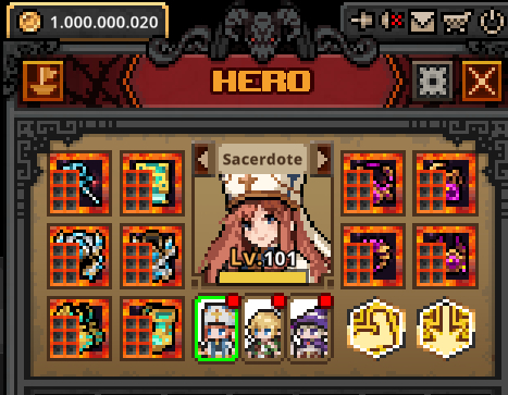 TBH: Task Bar Hero - Full Cosmic + Todos level 101 - Todas Runas +BRINDES