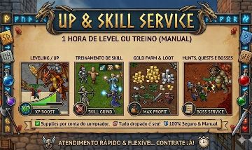 [TIBIA: GLOBAL | OT] UP DE LEVEL & SKILLS | 100% MANUAL