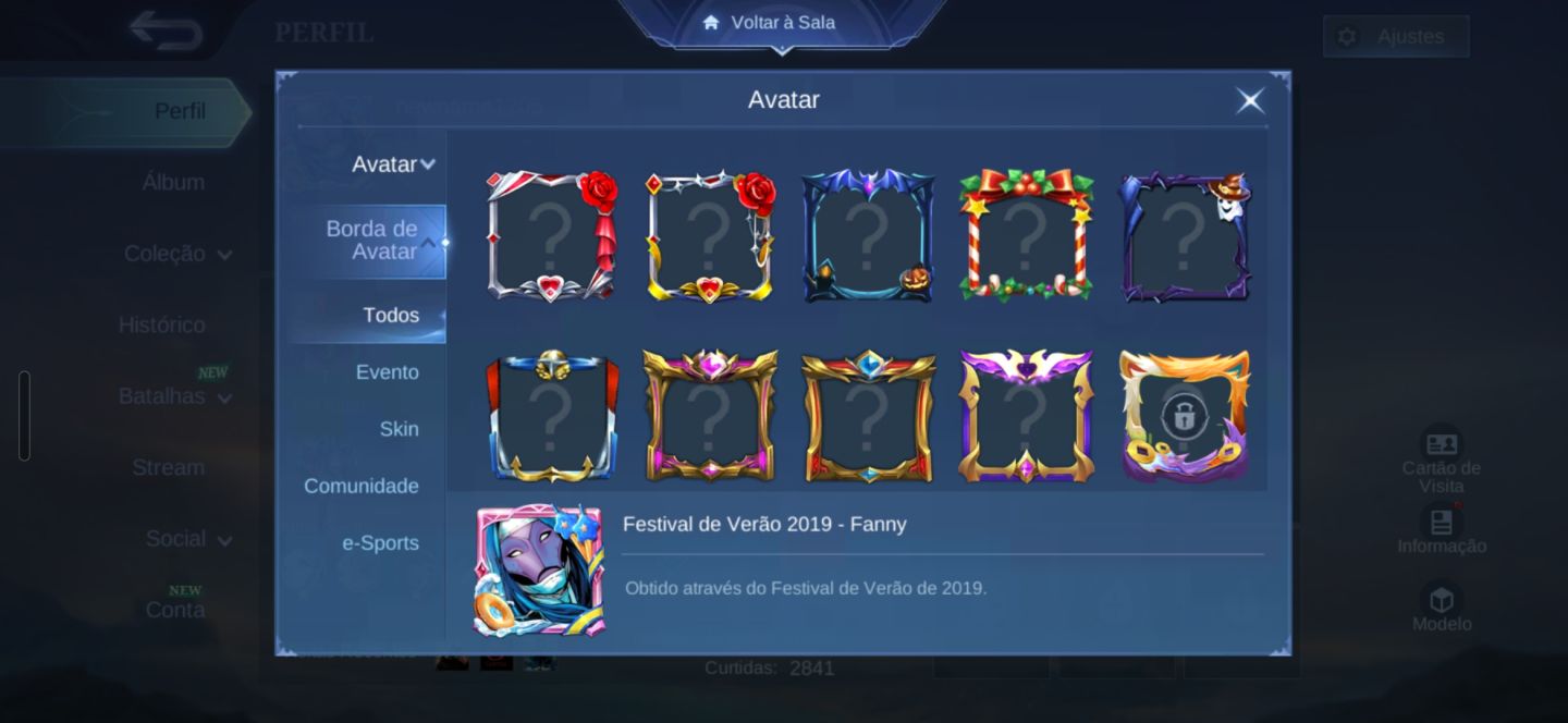 Conta Mobile Legends MELHOR CUSTO BENEFÍCIO