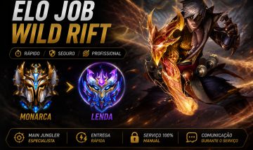ELO JOB WILD RIFT | BARATO E RAPIDO | FERRO AO MONARCA