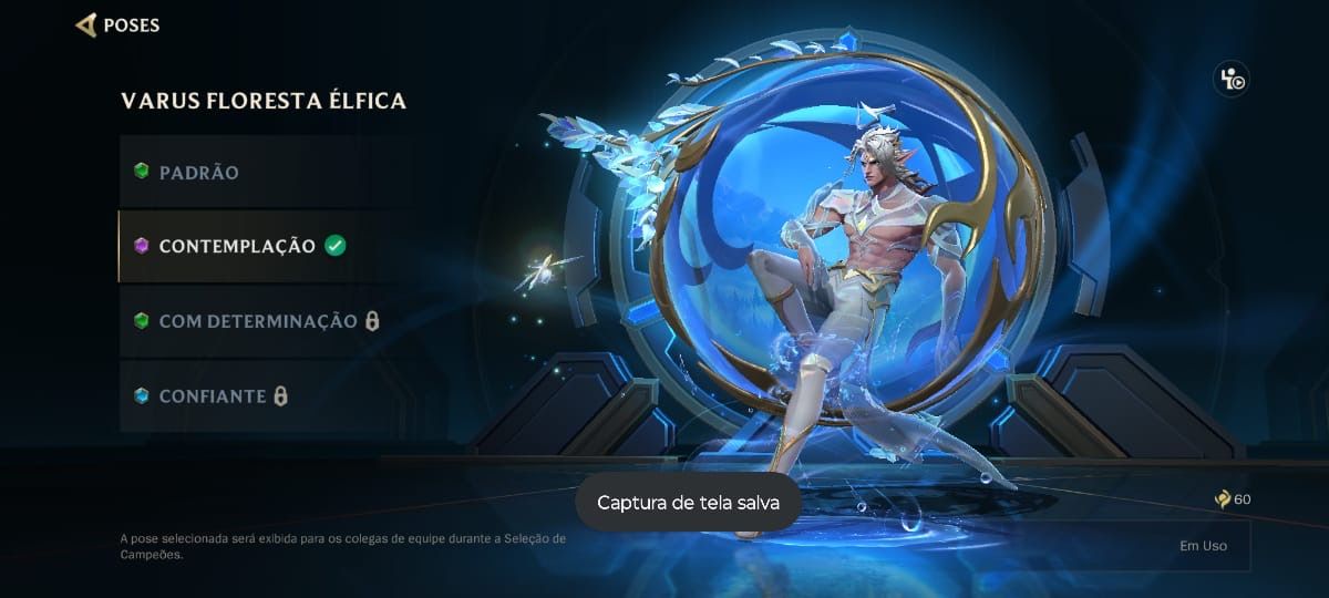 Conta Wild Rift Skin Nova do Varus 366 skins