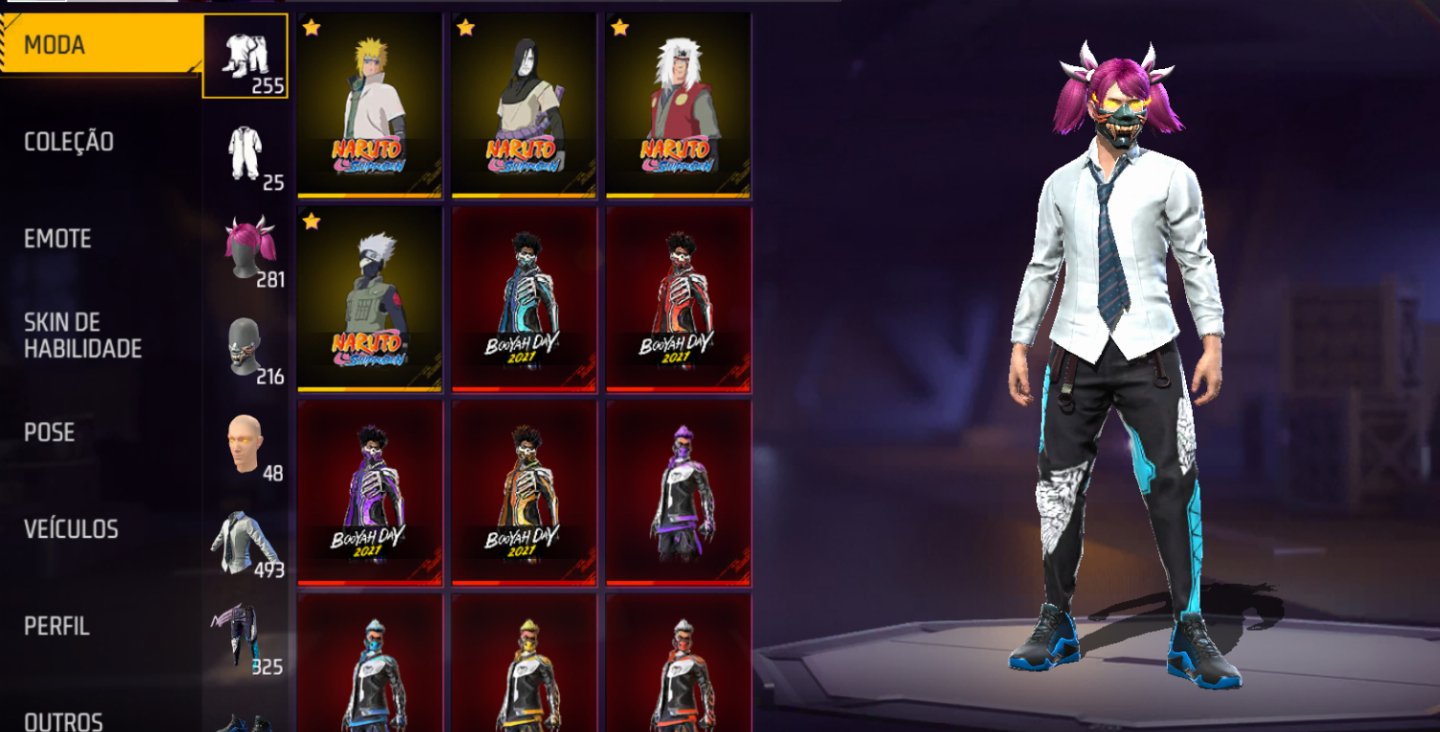 Free Fire - Conta OLD
