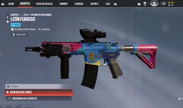 Conta R6 Elite Valk e Skins de times