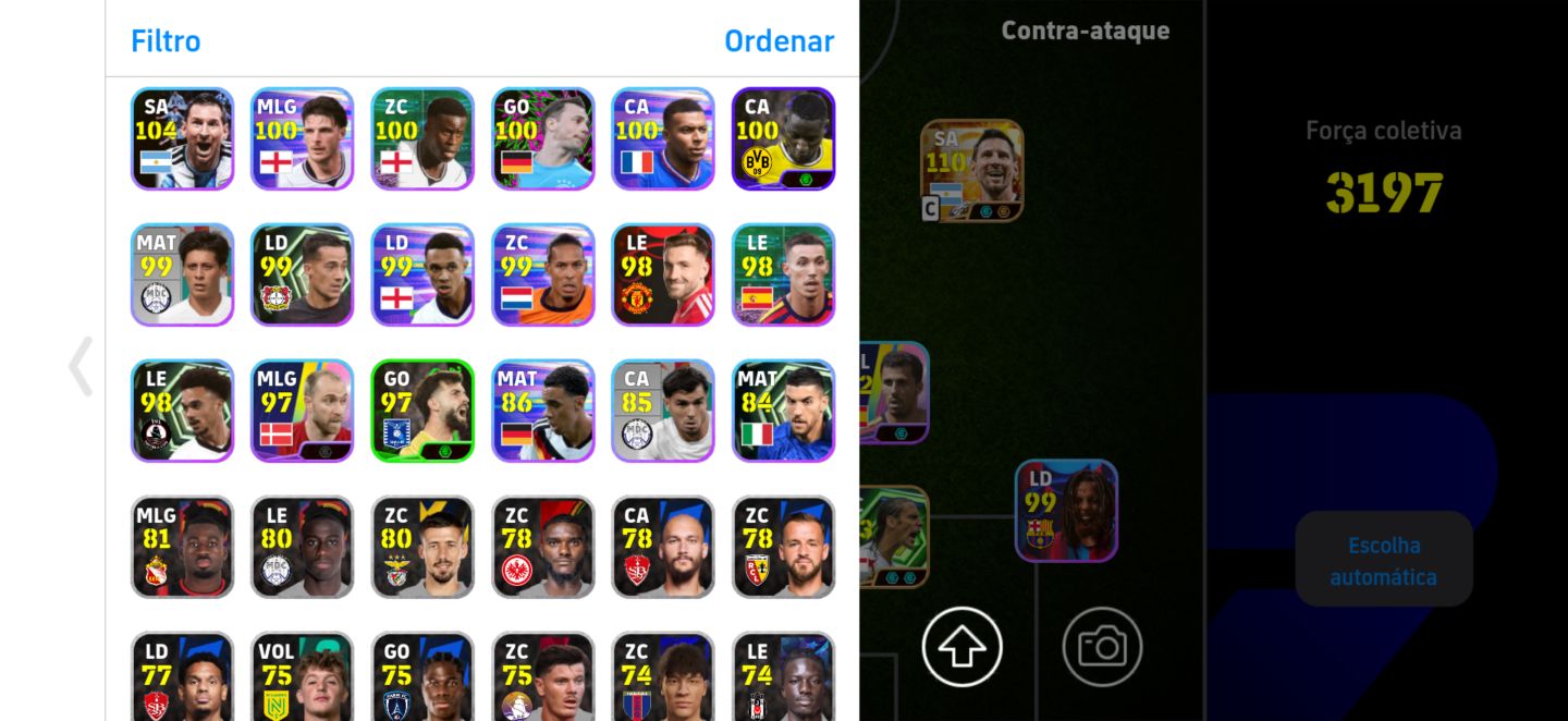 CONTA DO MELHOR MESSI+MALDINI