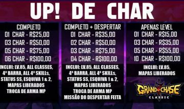 SERVIÇO DE UP OLHE A TABELA E VENHA CONHECER AS MELHORES PROMOÇÕES