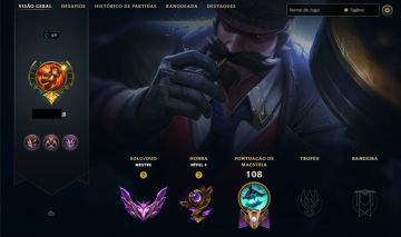 CONTA LOL MESTRE 3LP 57 JOGOS 38K EA 17 SKINS