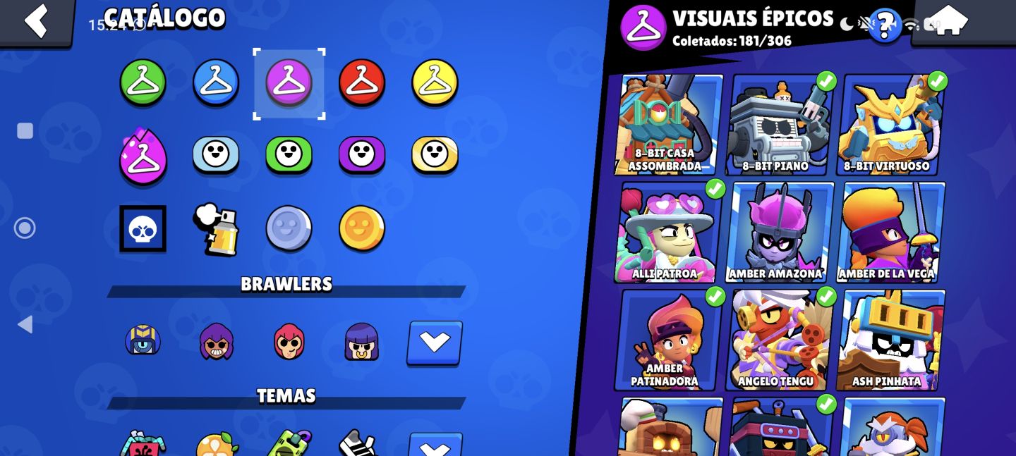 CONTA DE BRAWL STARS COM 115K DE TROFÉUS!!!