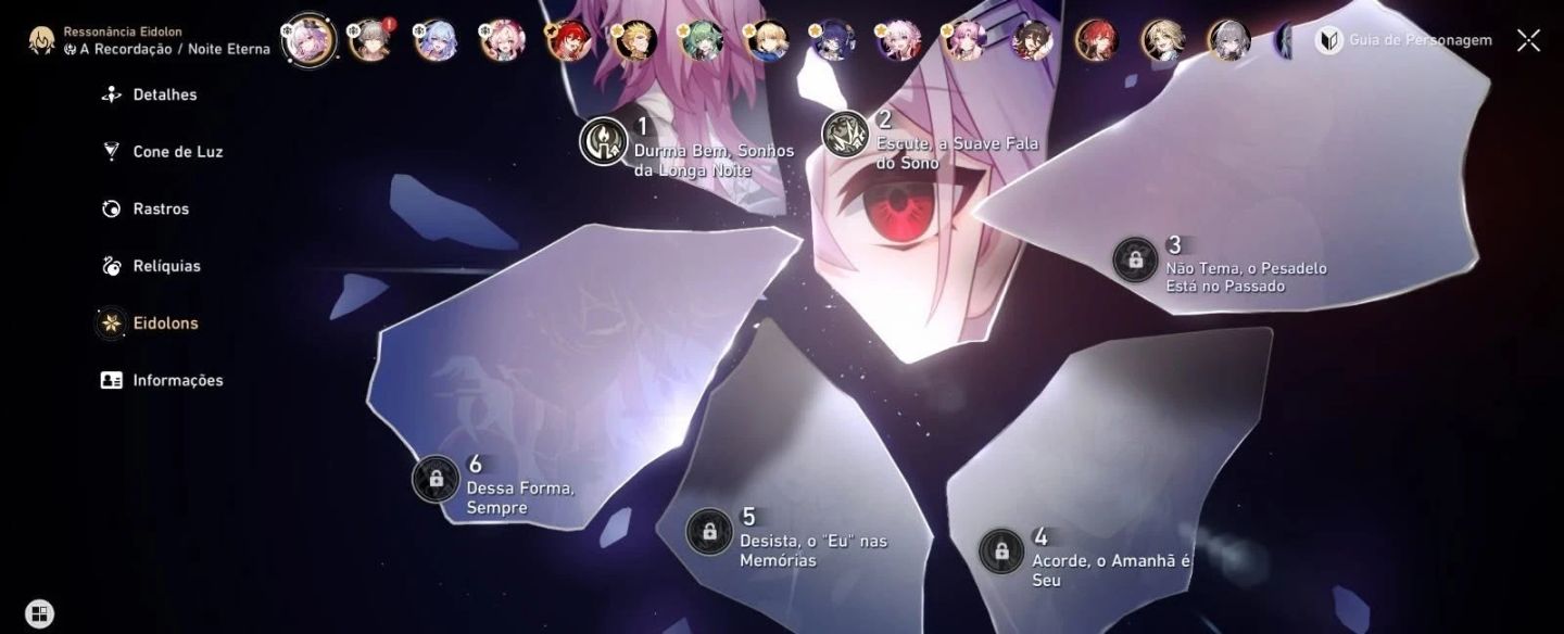 Conta Mid/Endgame com Evernight E2s1, Himeko E2s1 e Robin E1