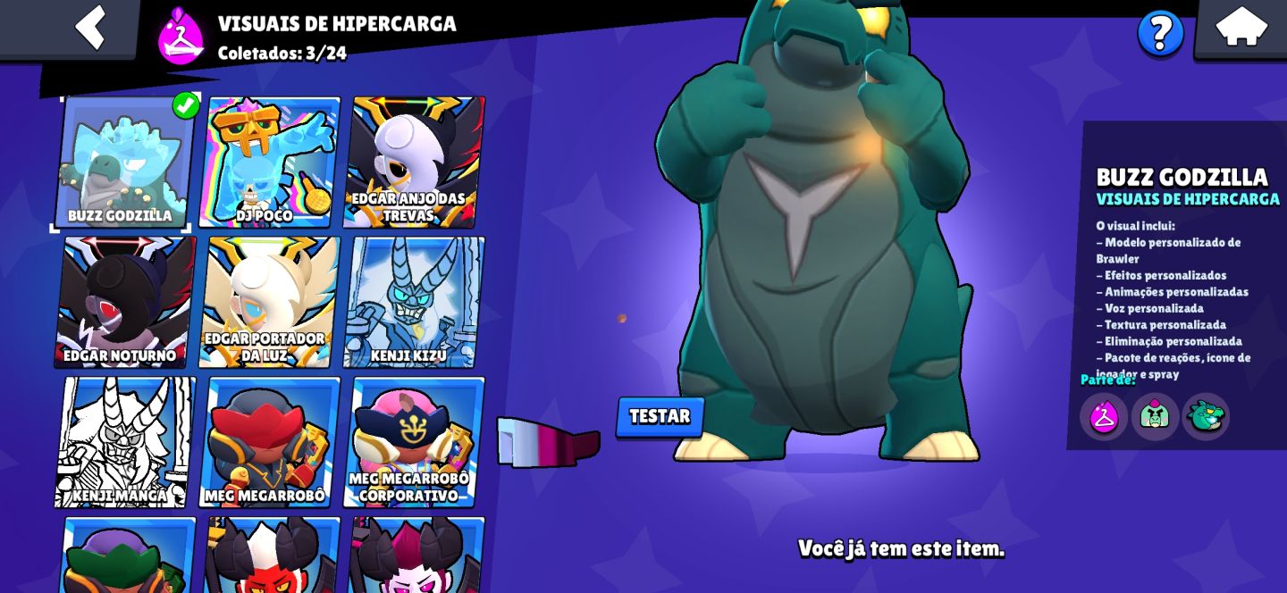 CONTA DE BRAW STARS 47088 Troféus, conta de 2021. (Valor negociável)