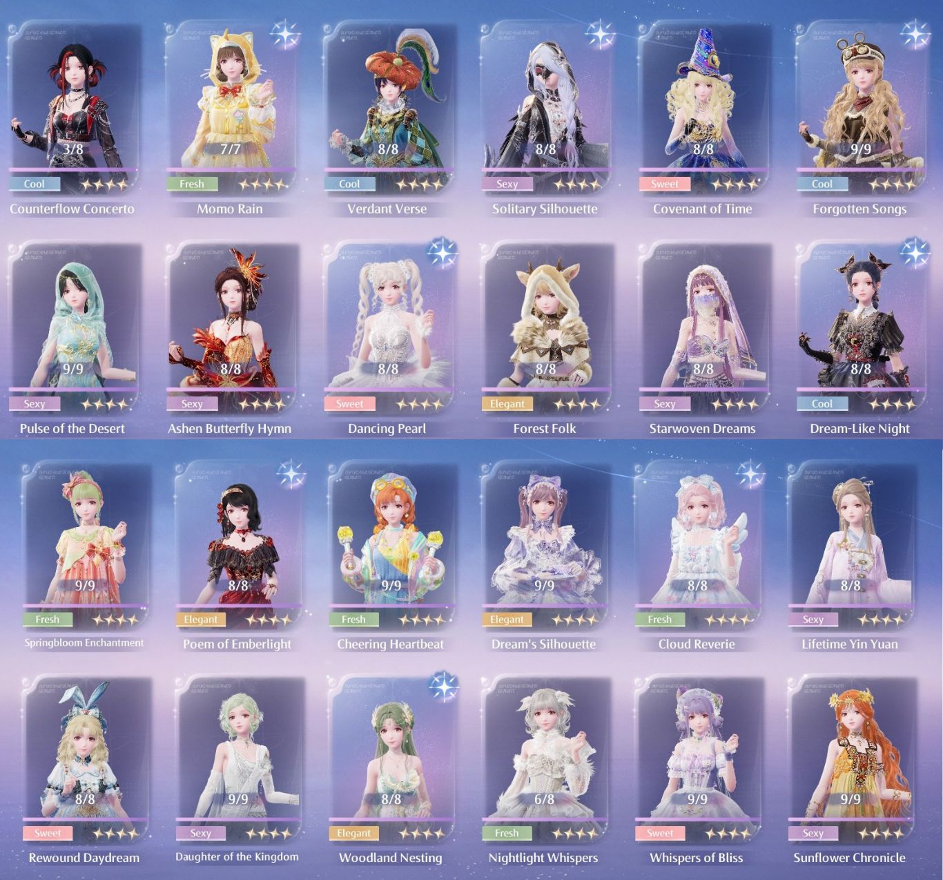 Infinity Nikki NA | 24x 5 star | Mira 99 | Day One | Full Access