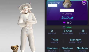CONTA FEMININA LVL 38 COM CHIFRES RAROS E ITENS RAROS