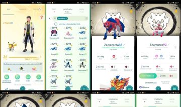 Lv. 36/37 | Necrozma Shiny Fundo Especial | Zamazenta Fundo Q318