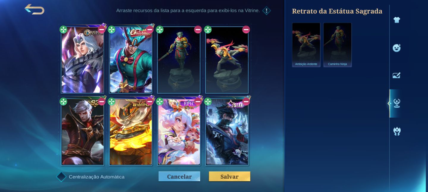 Conta Rara Antiga de MLBB