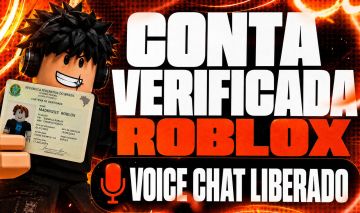 CONTA ROBLOX VERIFICADA COM IDENTIDADE RG + VOICE CHAT | IDADE 18-21