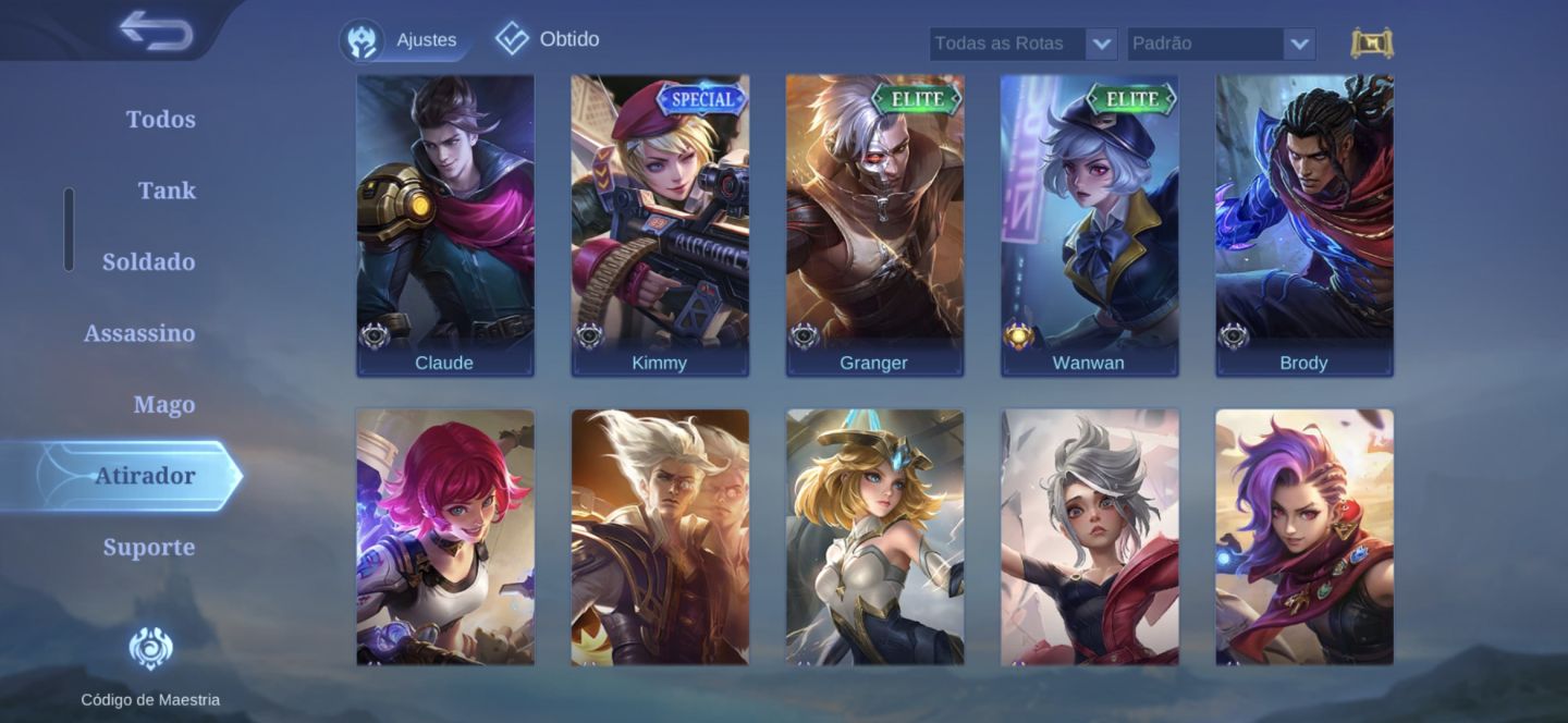 CONTA MOBILE LEGENDS | 126 SKINS | 100 HERÓIS | + FLORYN