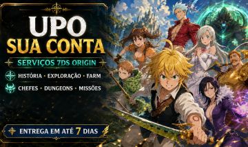 UPO SUA CONTA BARATO NO 7DS ORIGIN