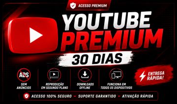 YouTube Premium 30 Dias