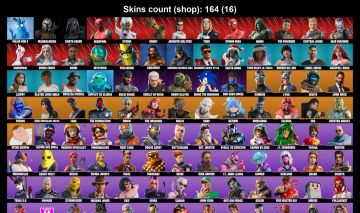 Conta Fortnite 164 Skins - Season 4 - Tryhard - 3500Vbucks