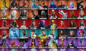 Conta de fortnite com skins antigas. Leia a descrição