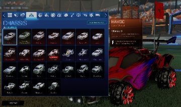 >>Conta Rocket League | 25 Chassis | ENTREGA AUTOMÁTICA!