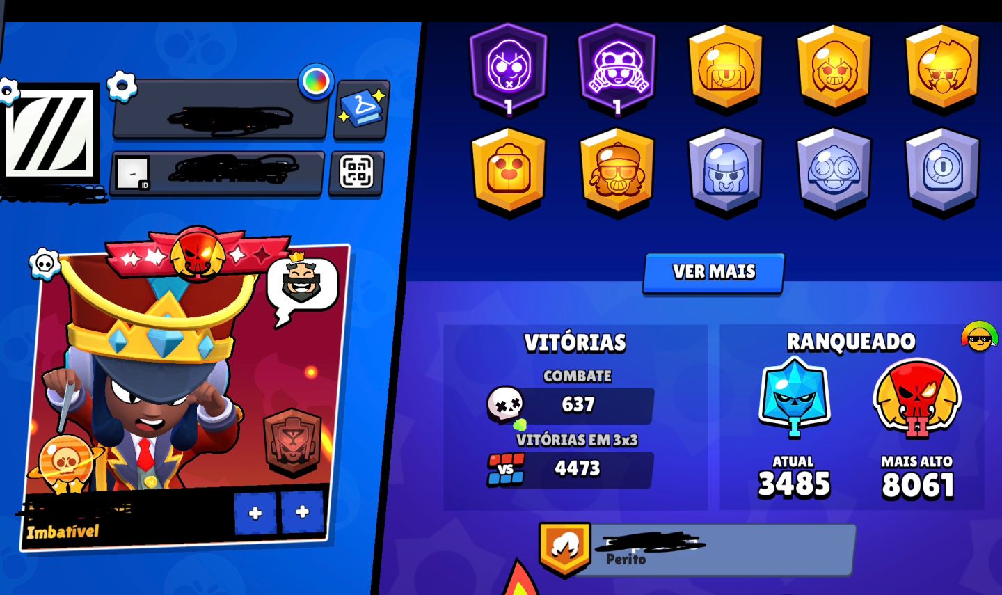 Conta Brawl Stars Tryhard