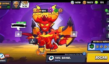 Combo 2 contas Brawl stars e clash royale