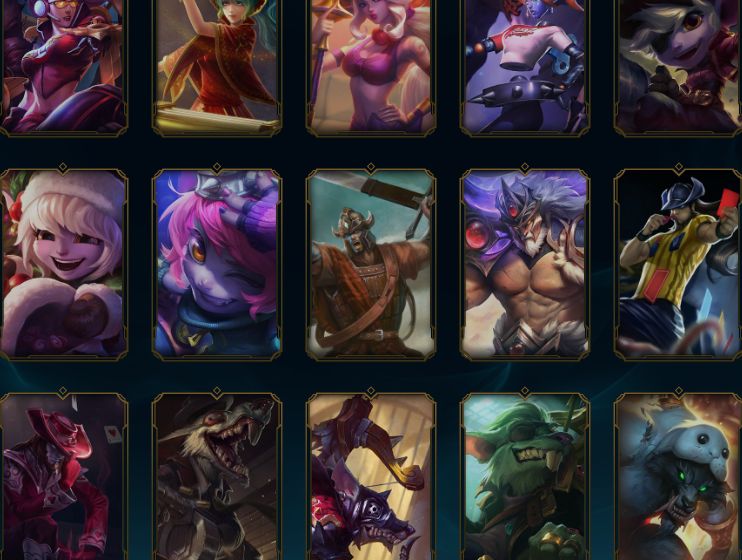 CONTA LEAGUE OF LEGENDS lvl 1005, 201 skins, varias legado e vários baús fechado