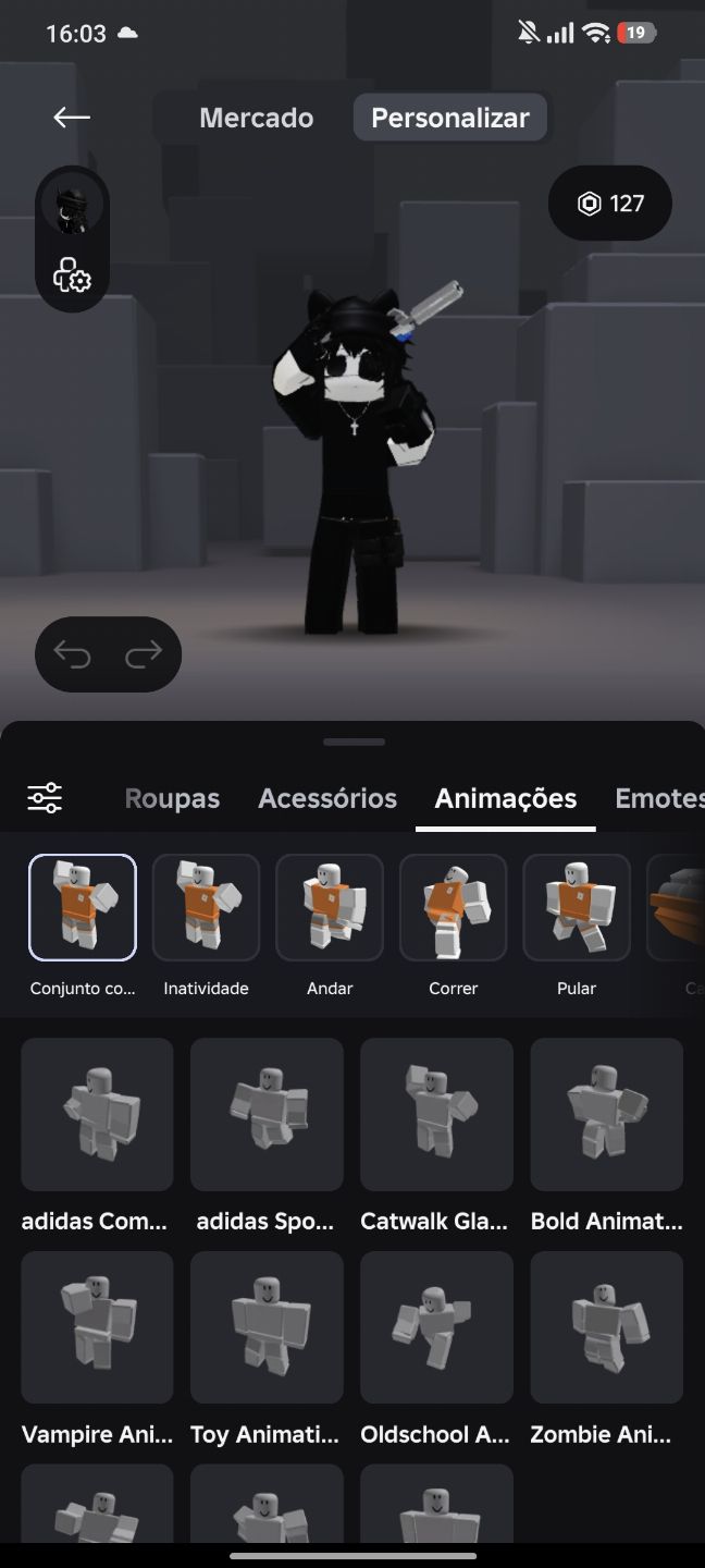 Conta Roblox 60k+ robux gastos, criação 2021