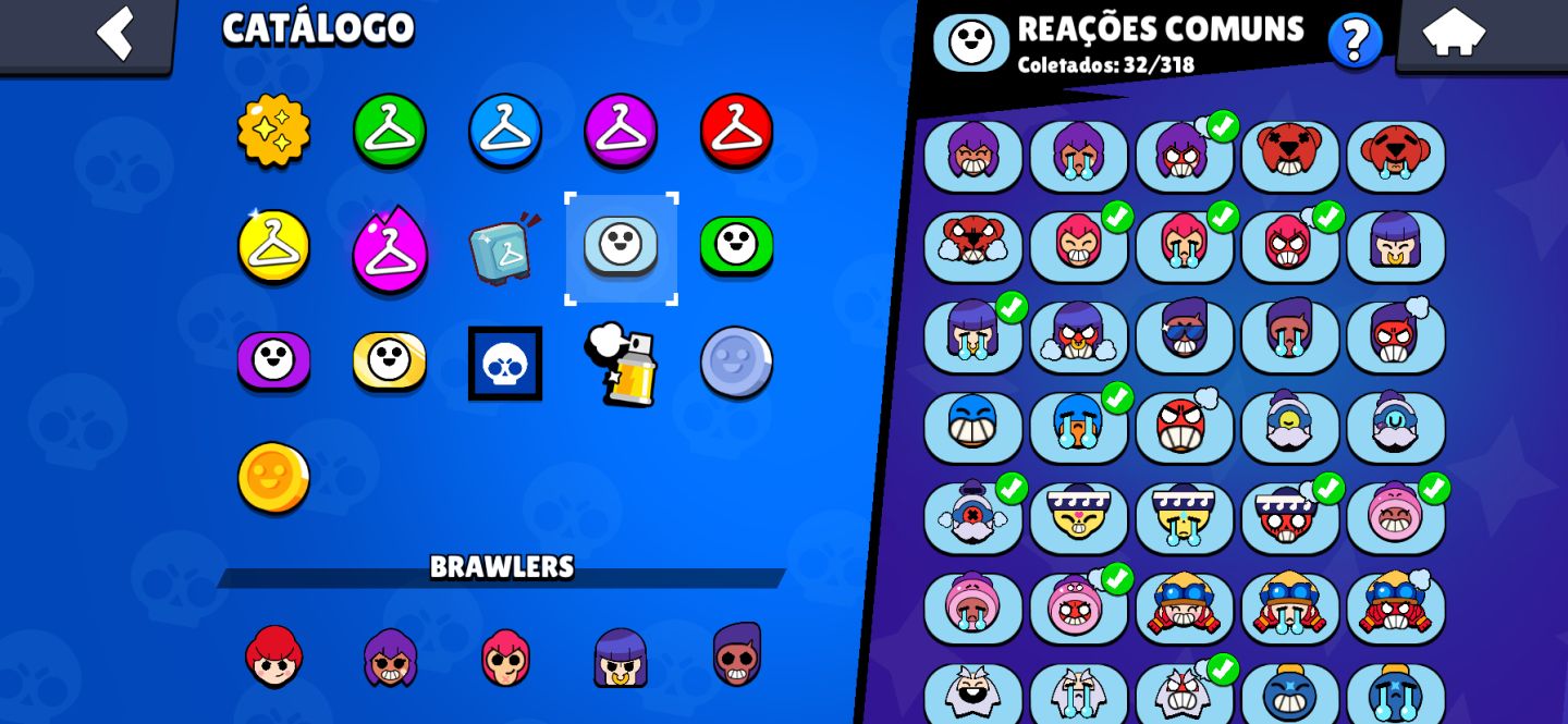Conta Brawl Star Iniciante (DADOS ALTERAVEIS)