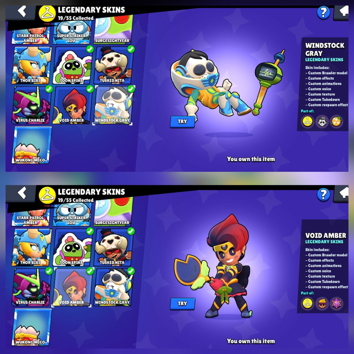 Conta Brawl Stars com TODOS os Brawlers (84 com prestígio)