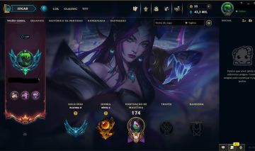 CONTA LOL BR LVL 109 87 CHAMPS 76 SKINS FULL ACESSO IRELIA