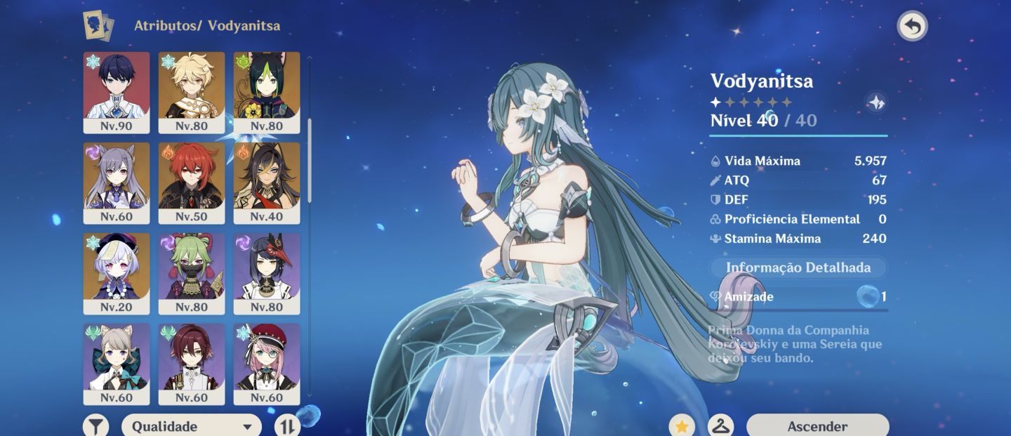 VESNA + TIME PREMIUM, ODETTE E VODYANITSA, CHIORI C3, ARLECCHINO C1 + BIS E +