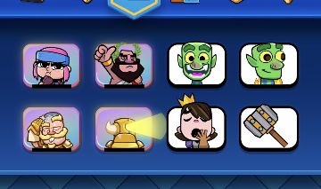 CONTA DE CLASH ROYALE COM MUITAS CARTAS 16 PRA SAIR LOGO