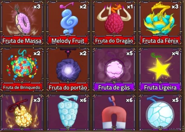 FRUTAS KING LEGACY