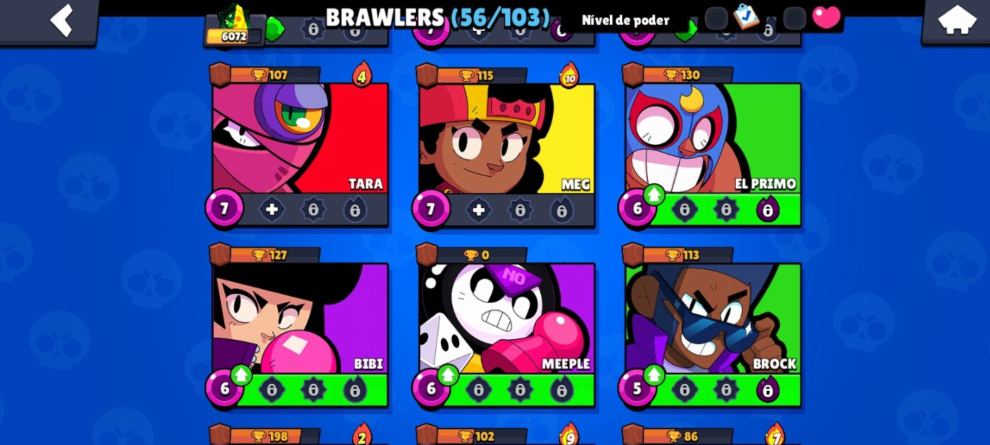 Conta de Brawl Stars Iniciante e Rara