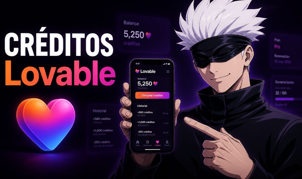 LOVABLE.DEV - RECARGA NA SUA CONTA!( RECARGA 100 - 1000 CRÉDITOS )