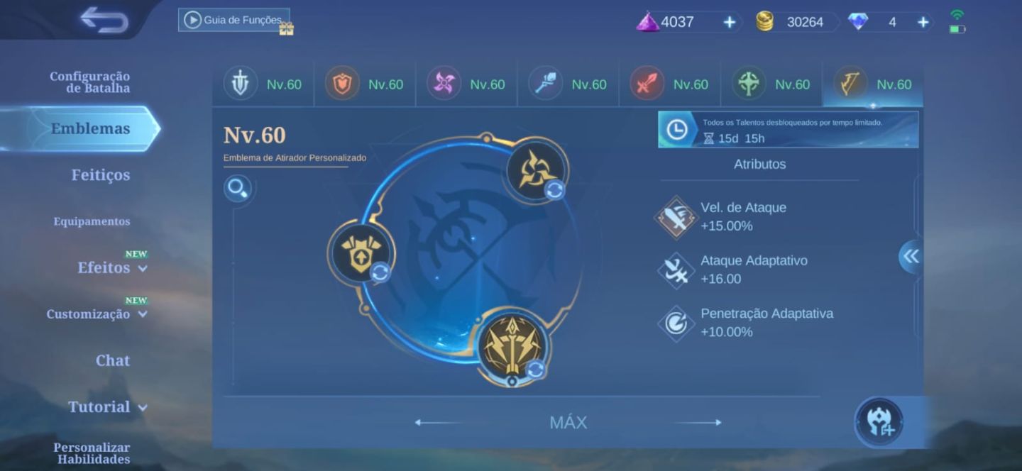 CONTA MOBILE LEGENDS À VENDA para plays Magos e suporte! main aqui e a pharsa