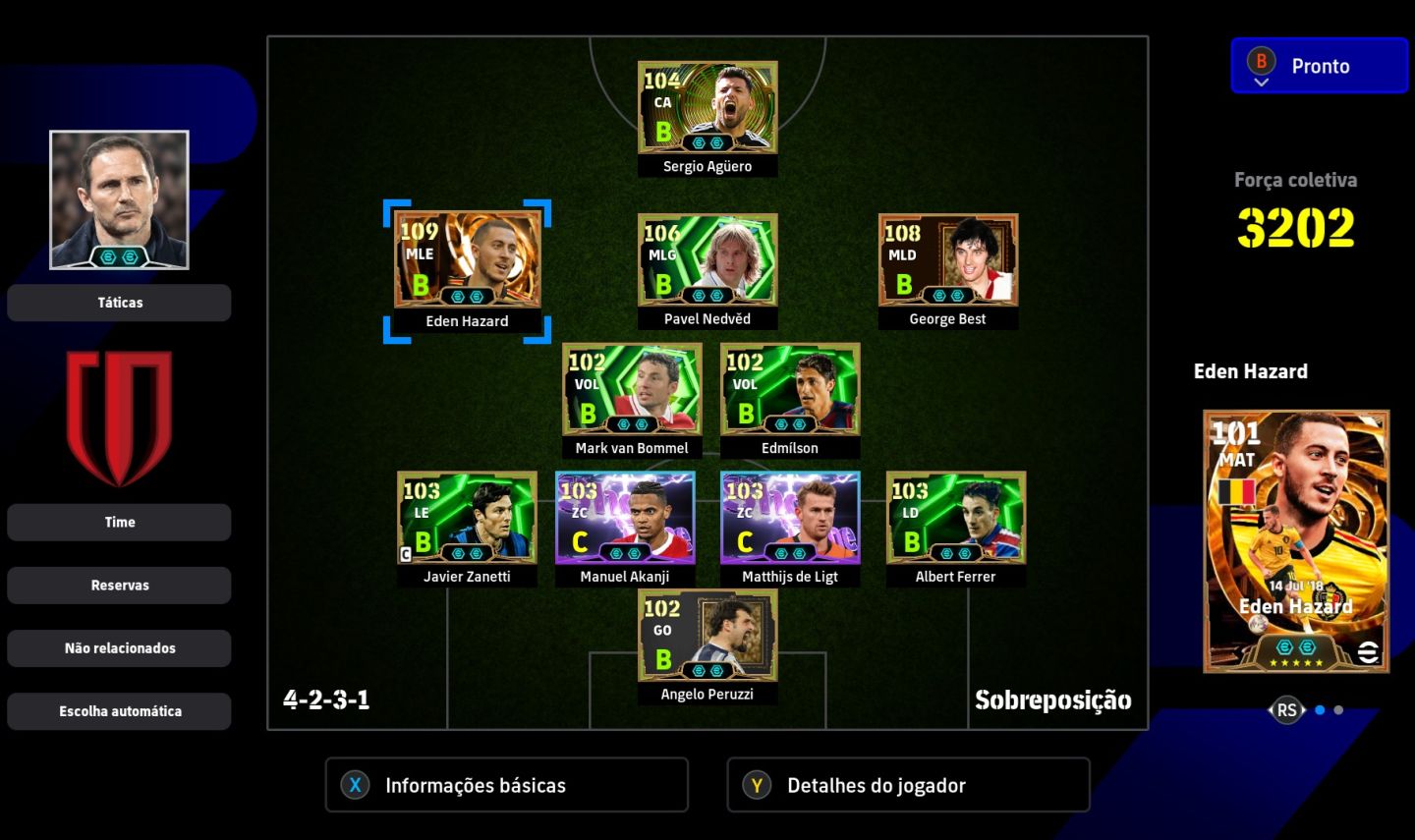 Conta Efootbal Prime Melhores metas do game C-Prime-2(steam)