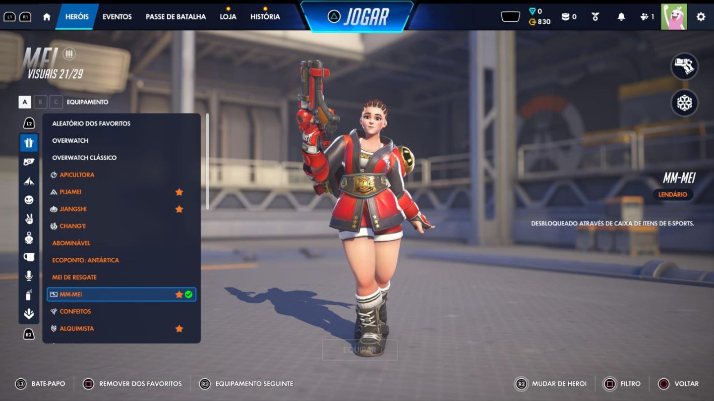 CONTA OVERWATCH 8 ANOS (2018-2026) / MERCY ROSADOURADA, DVA NANOCOLA E OUTROS