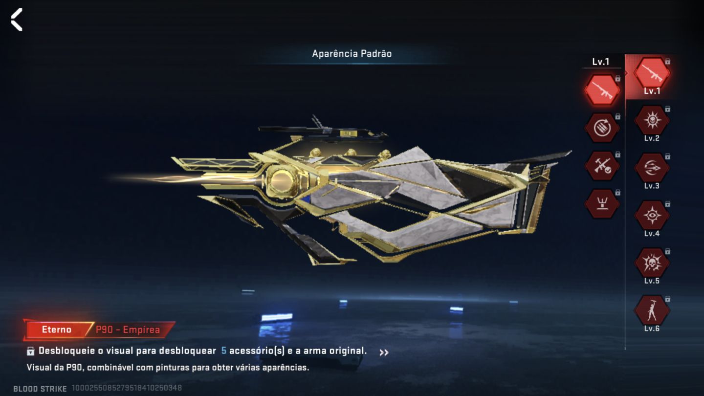 Likes e Contas blood strike com facas e armas eterna e ultra