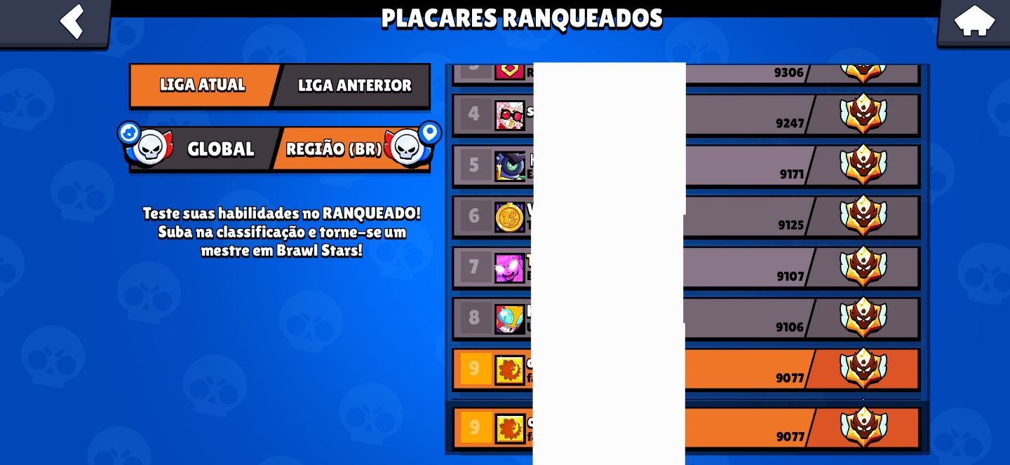ELO JOB BRAWL STARS / RANK / Sou top br atualmente