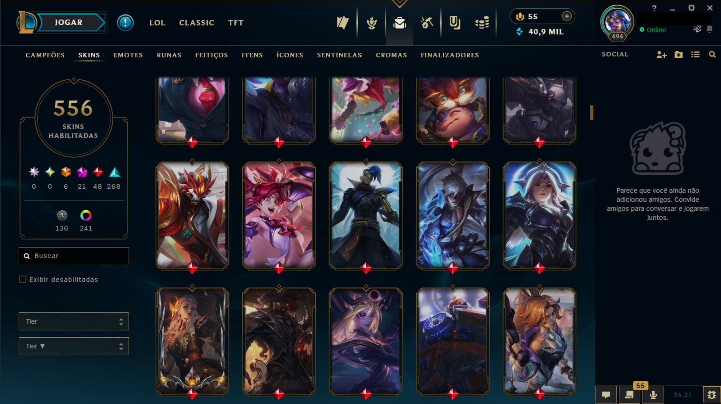 Conta Esmeralda - 556 Skin