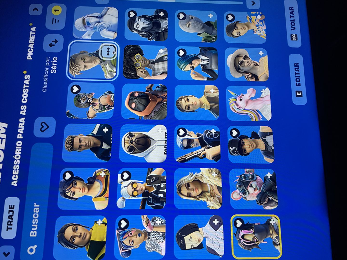 Conta de Fortnite com mais de 300 Skins!