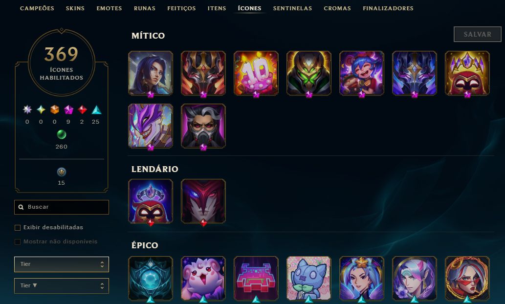 Conta Valorant/Lol/Lor muitas skins em ambos os jogos e muito lvl