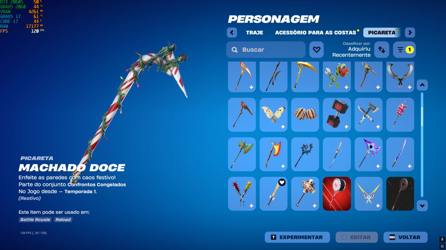 CONTA FORTNITE SEASON 4 (FULL)