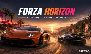 CRÉDITOS/CARROS/ROLETAS/NÍVEIS + NO FORZA HORIZON 5/6 | XBOX/PC/STEAM/PS5/XCLOUD