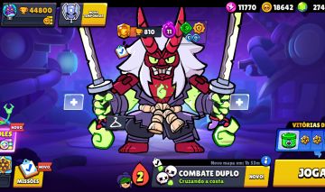 CONTA BRAWL STARS 2019 COM 44K DE TROFÉUS