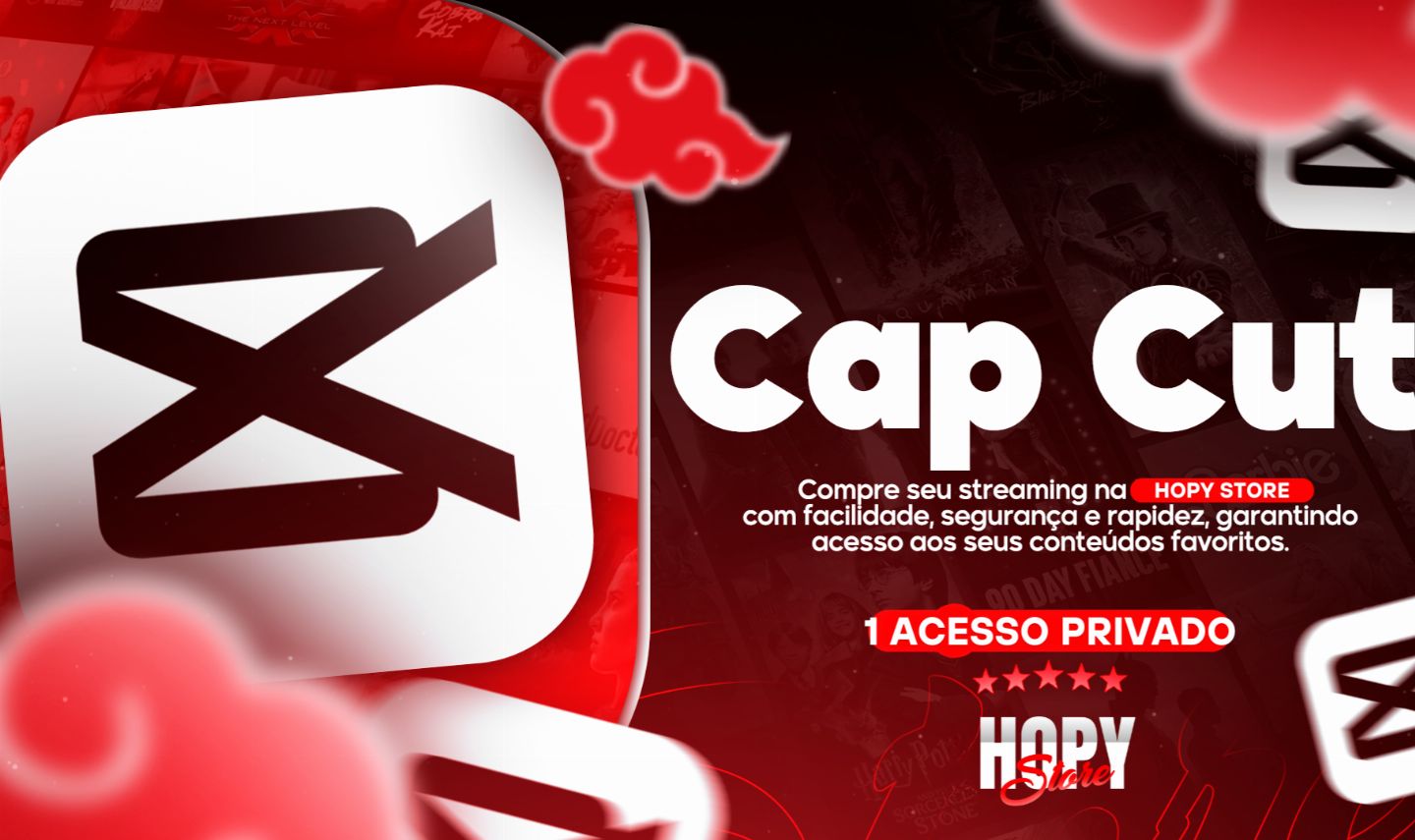 CAPCUT PRO MENSAL 30 DIAS - TELA PRIVADA + ENTREGA AUTOMATICA