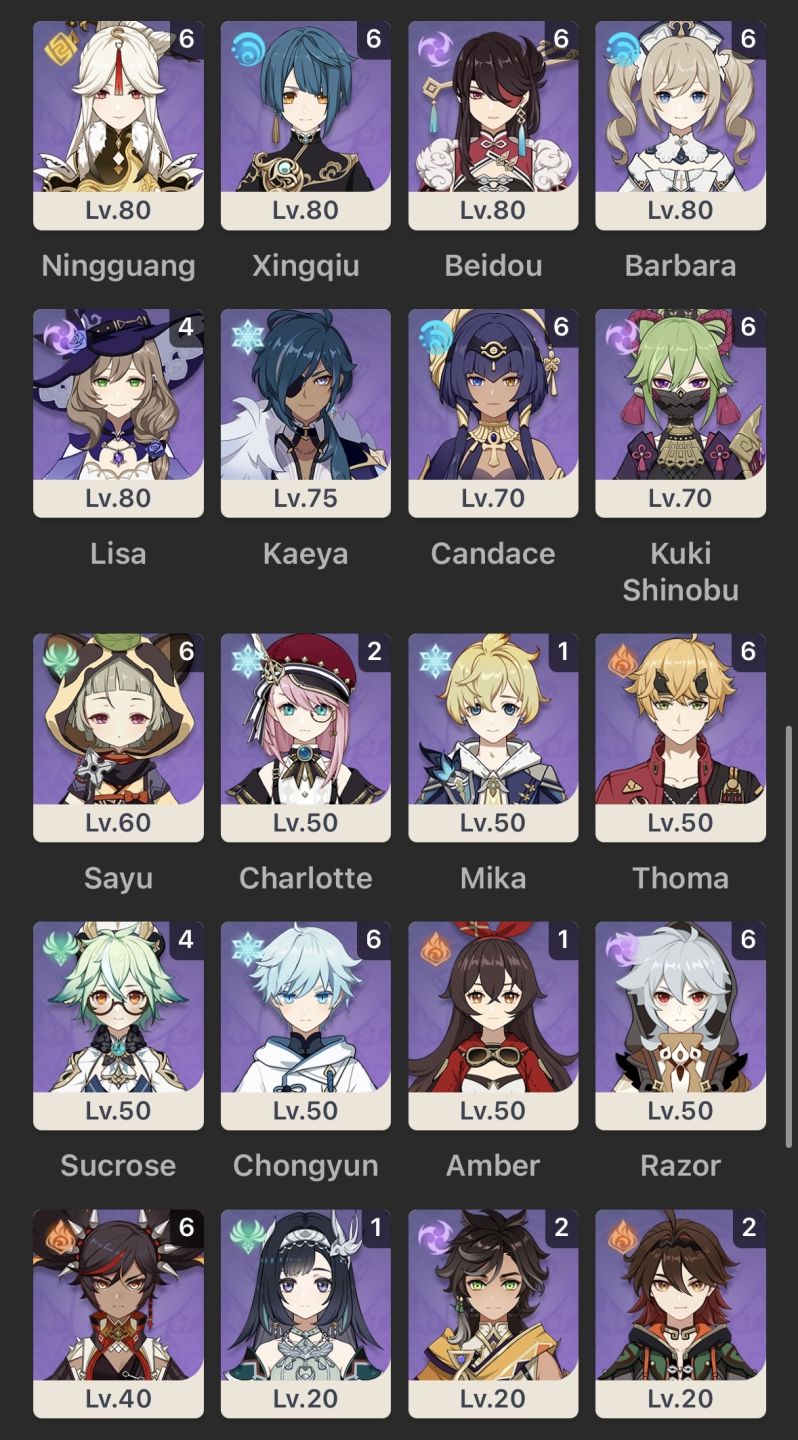 Genshin AR60 - 27 T5 + Conta Honkai StarRail 14 5 ESTRELAS + Honkai 3rd